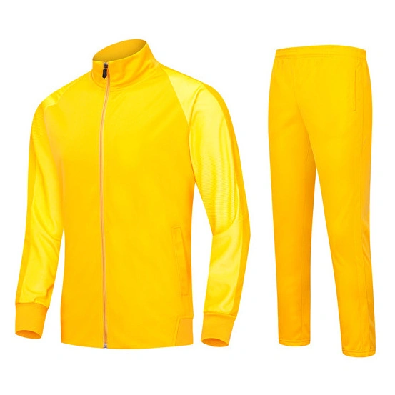 Wholesale/Supplier Club Training Football Jacket Top High quality/High cost performance  Full Zipper Tracksuits Soccer