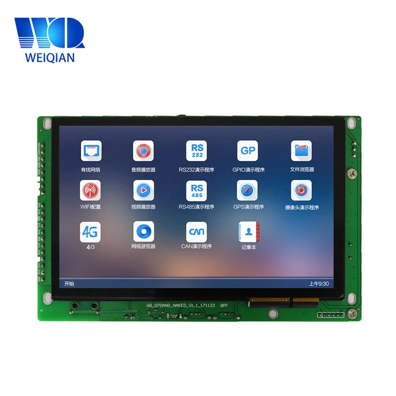10.1 polegadas Tablet Industrial computador LCD nu o módulo do Mostrador
