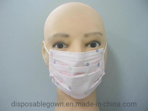 Disposable Use Protective Kid Face Mask with Earloop Daily Care Children Nonwoven Face Shield