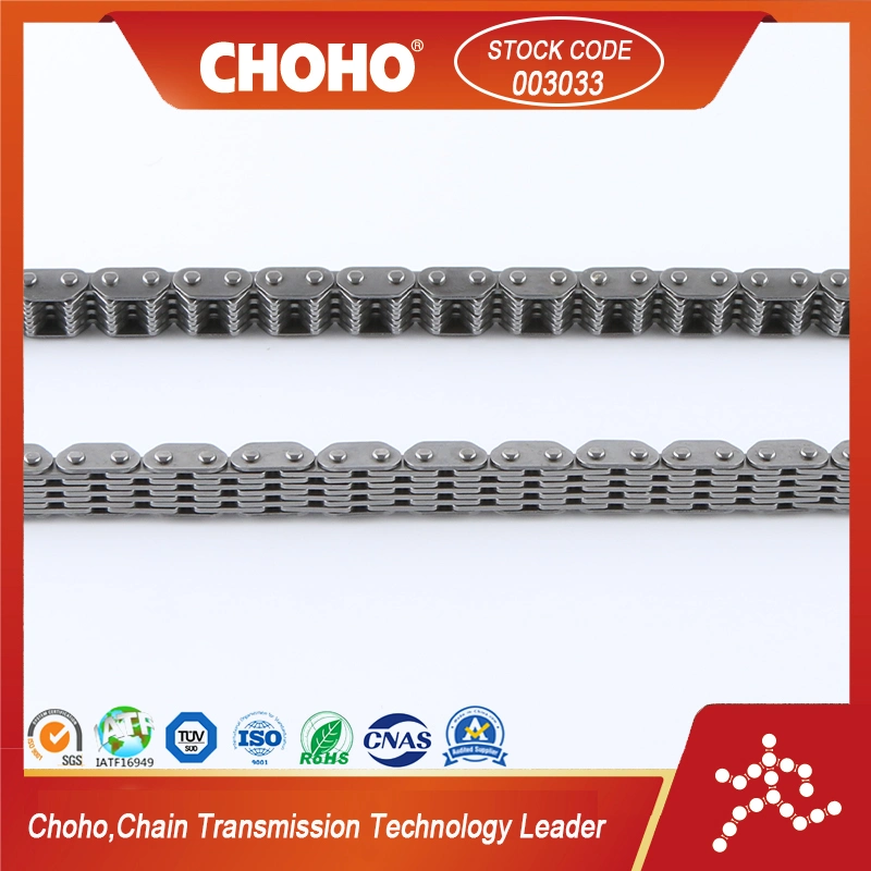 Honda Timing Chain System transmisión de cinta transportadora Motor de accionamiento de la industria silenciosa Cadena de rodillos móvil automática