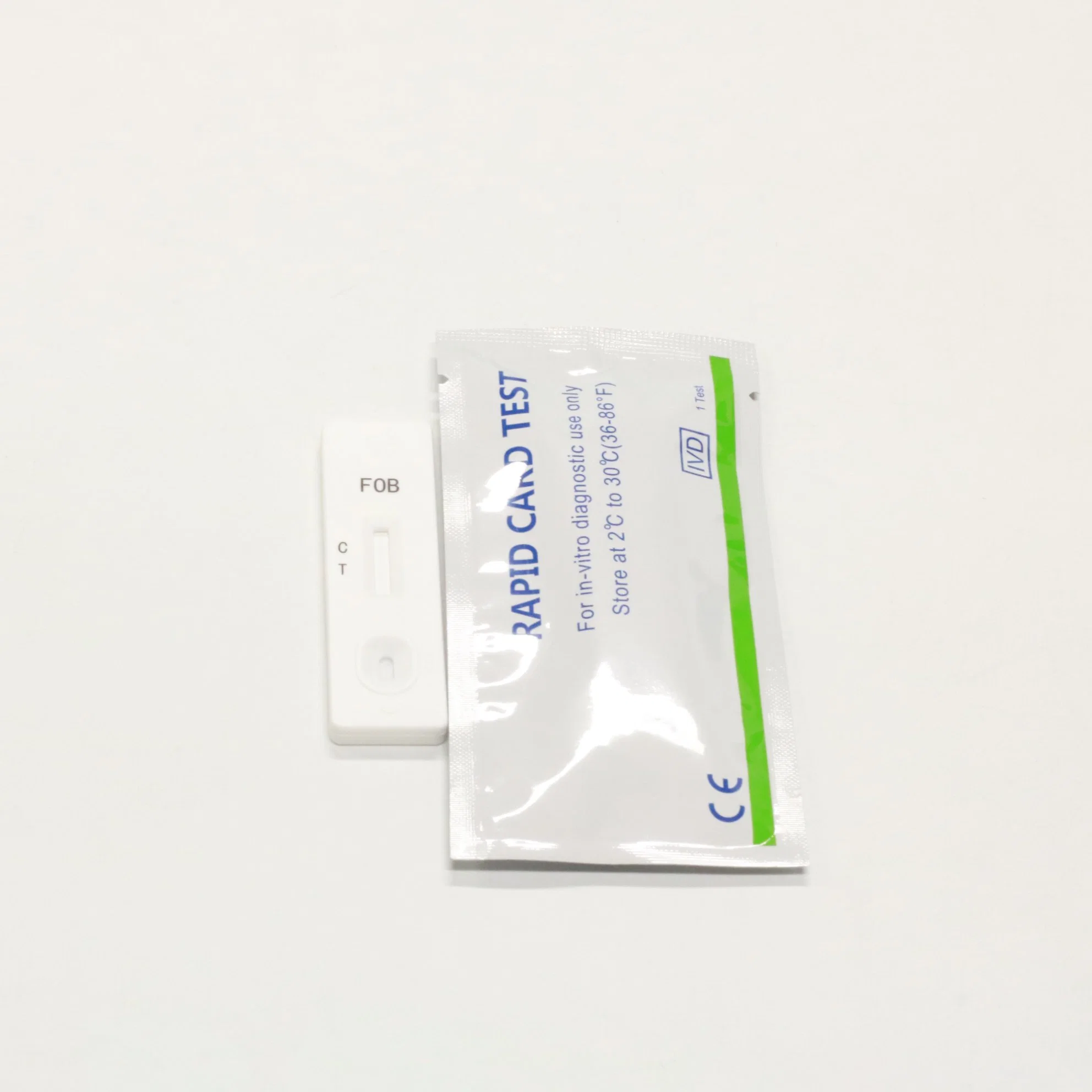 Disposable Medical Fecal Occult Blood Test Cassette Feces Fob Rapid Test Kit