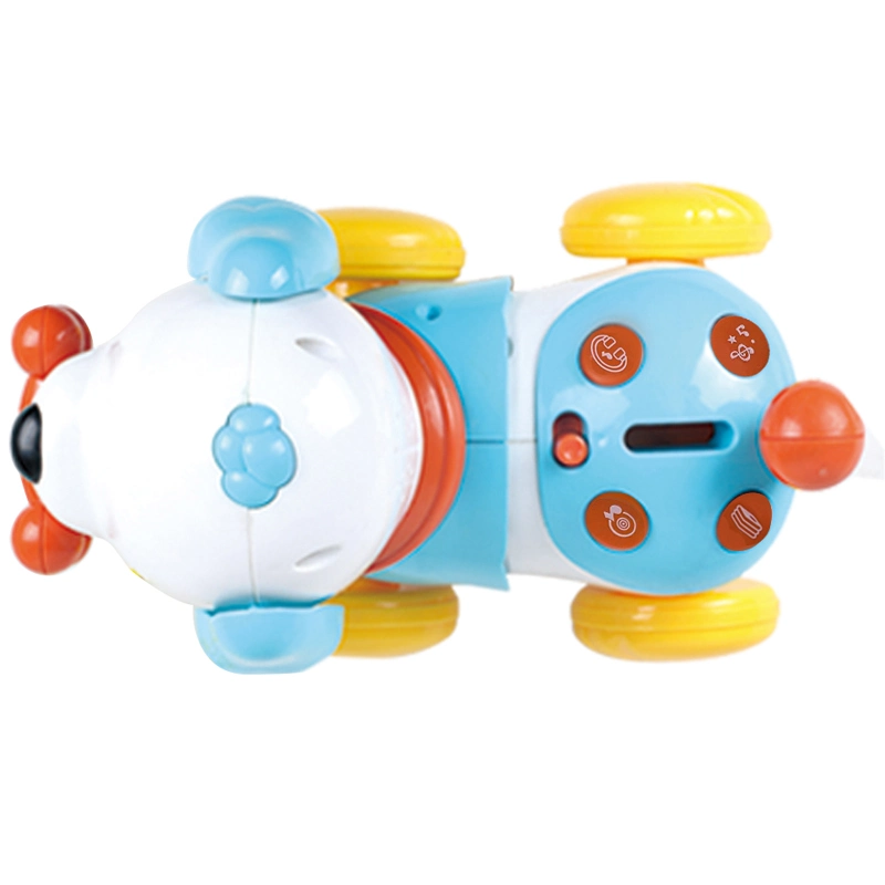 Venta caliente Infantil Baby Biggy Bank Saving Touch Sensing Dog Jugar jugar jugar jugar jugar jugar línea de tiro Juguetes con la música niños línea de tiro Juguetes de plástico multifunción para niños animales