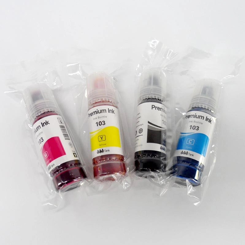 103 Premium Compatible Water Based Bottle Refill Ink for Epson L3150 L5190 L3100 Printer