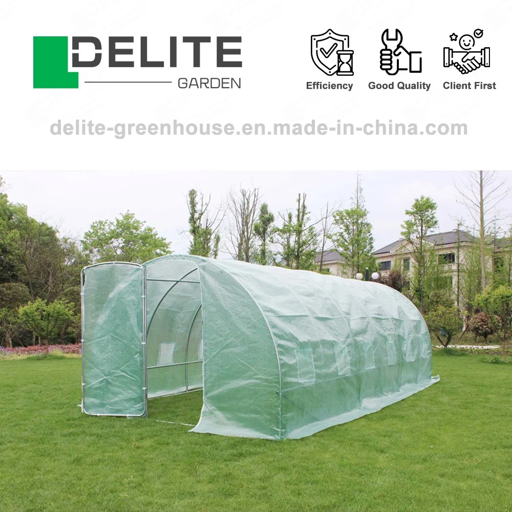 (5X6X2.7) M Polytunnel DIY Home Hobby Garden Greenhouse