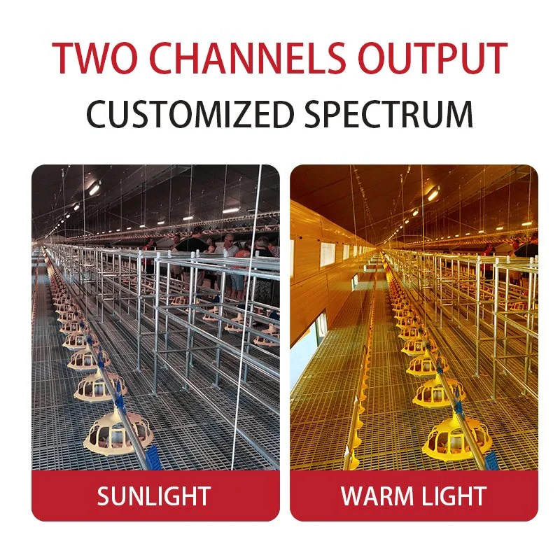 Anti-Corrosion Nylone+PMMA Material LED Tri-Proof Light for Swine Cattle Farms