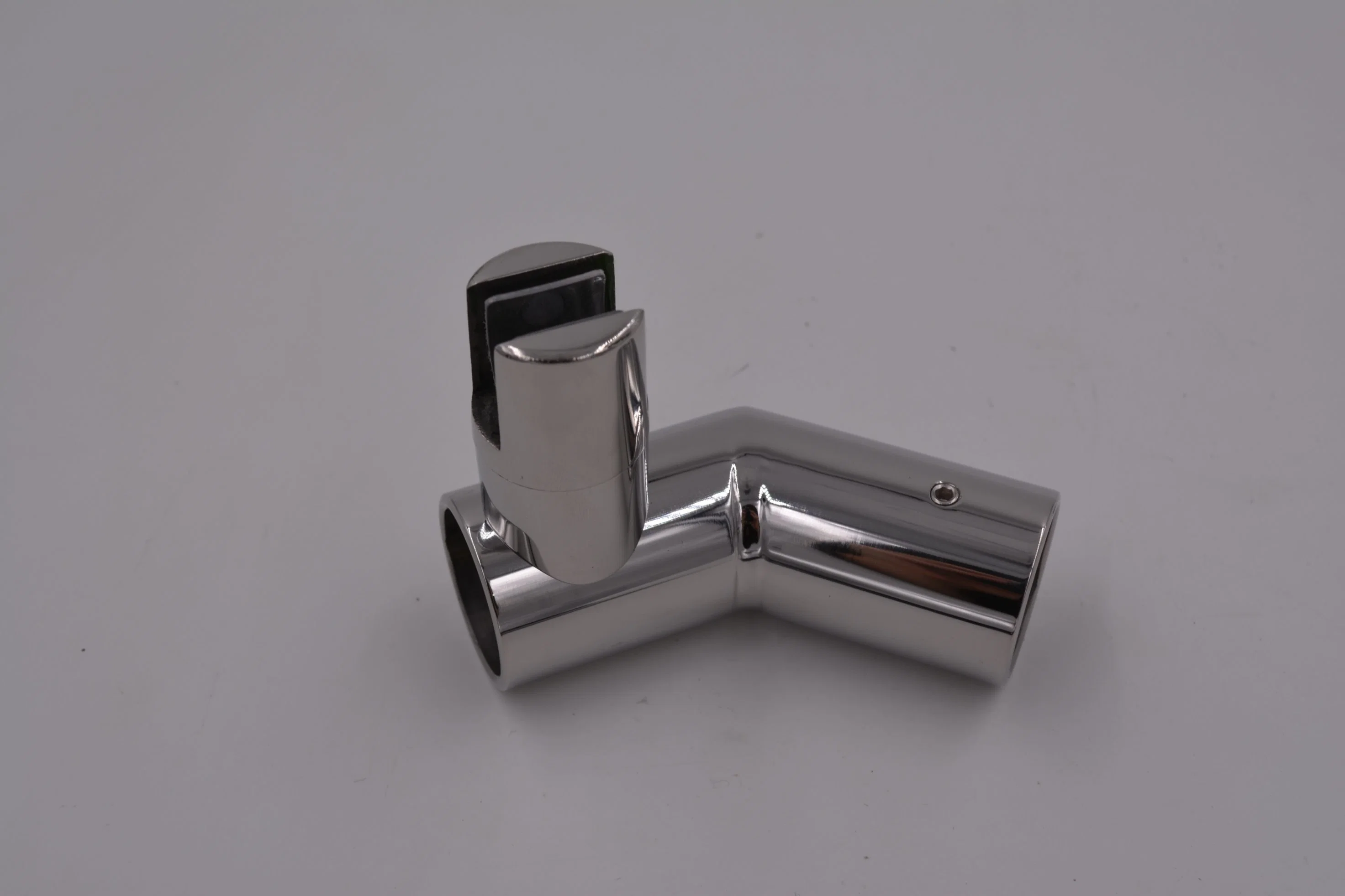 Keyi Metal G-840 Stainless Steel Glass Shower Door Pipe Connector Fitting