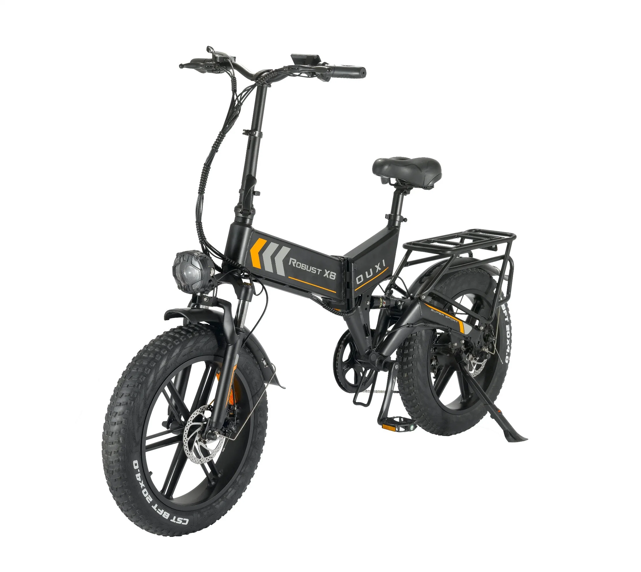 FAT tire Electric Bike 20'' aluminium cadre en alliage d'aluminium Ebike pliable