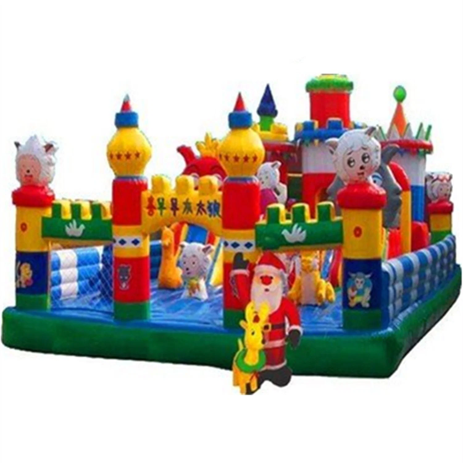 Outdoor Children's château gonflable Amusement Park diapositive équipement Toy 50CB