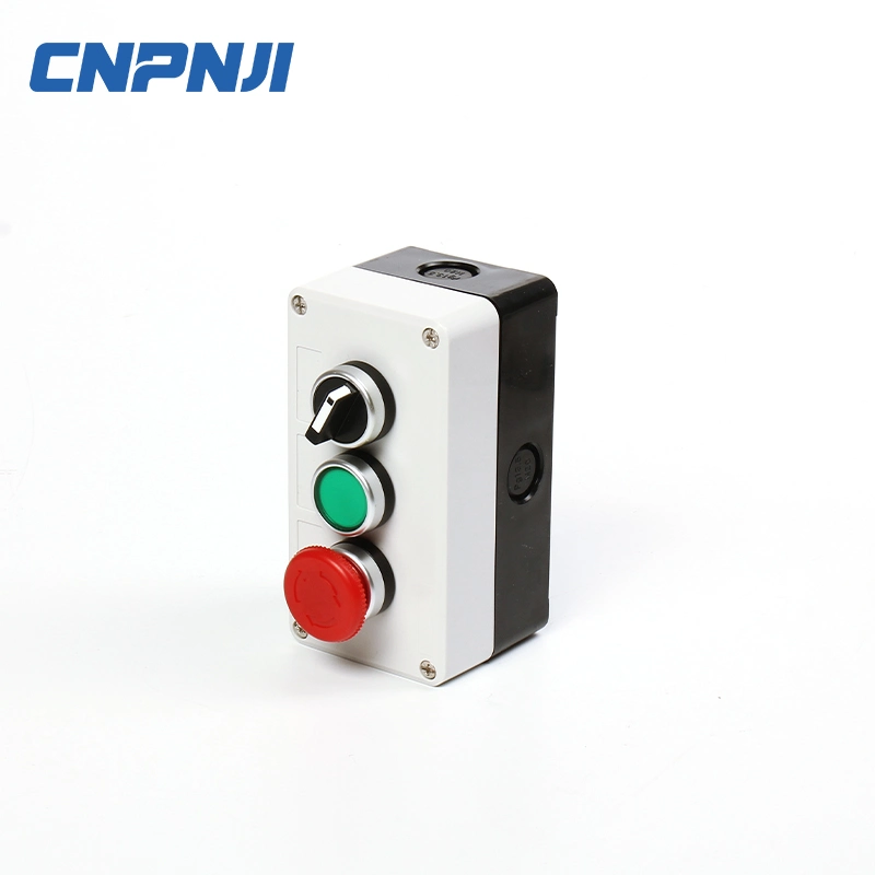 Waterproof IP65 Button Box Switch Box Emergency Stop Signal Light Operation Control Box