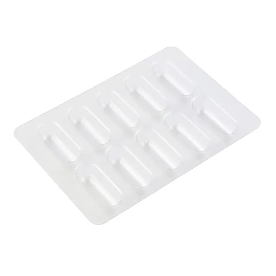 Accept Custom Virgin Material Disposable Plastic Pill Capsule Blister Packaging Tray Medical