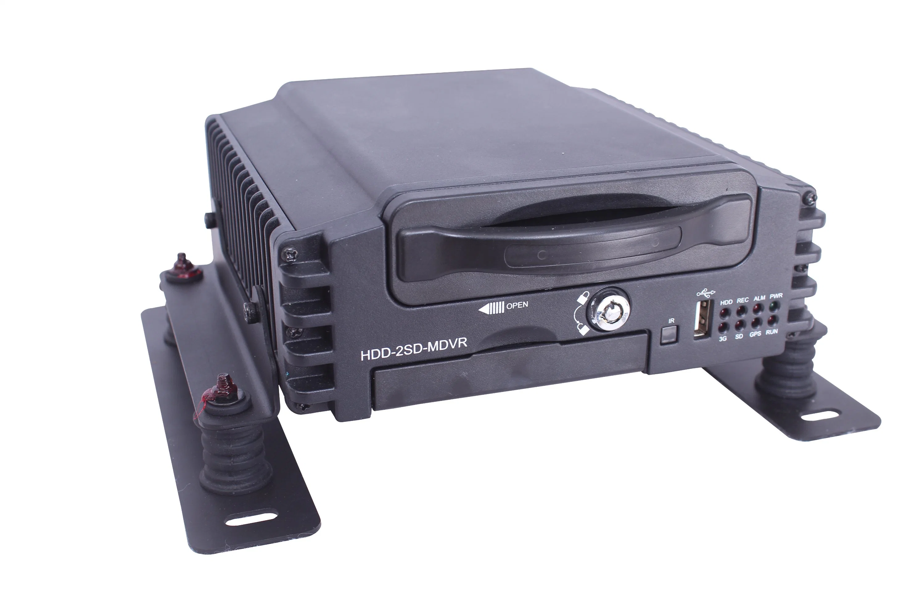 4CH HDD Mobile DVR with Dual SD Card for Truck & Bus Security