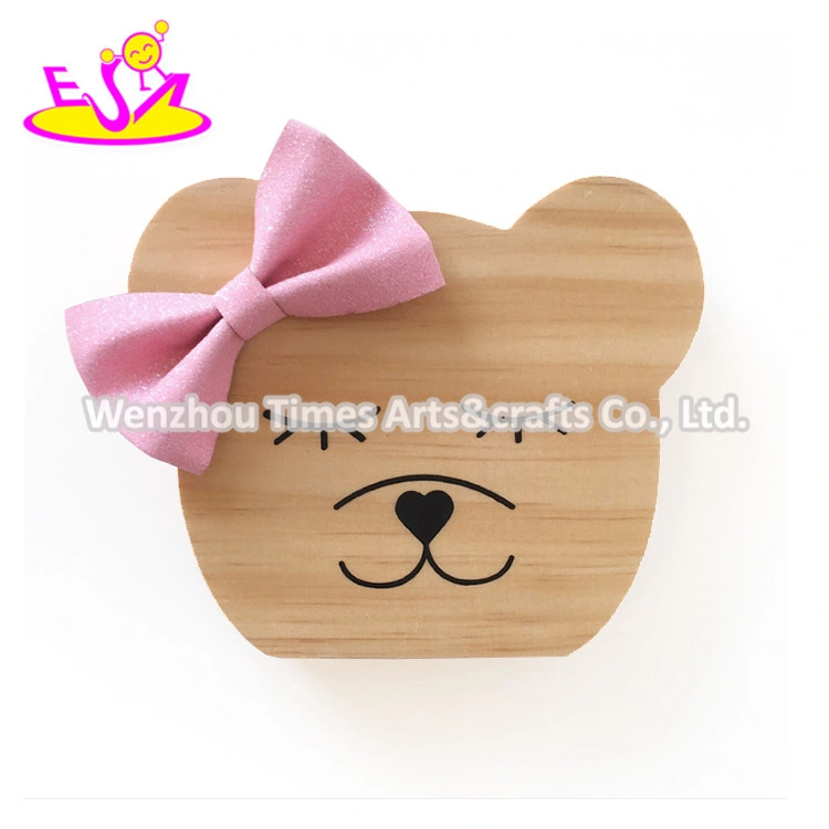 New Arrival Rabbit Shape Wooden Arts and Crafts for Kids W02A359