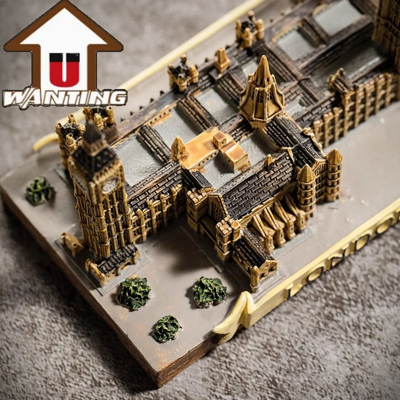 Custom Promotional Gift England Parliament House Famous Building Travel Souvenir Home Decoration