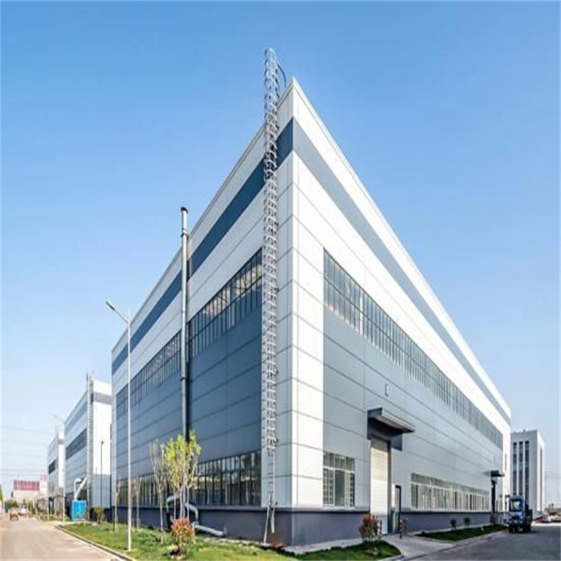 Metal Industrial Construction Building Steel Structure Framed Commercial Office Building