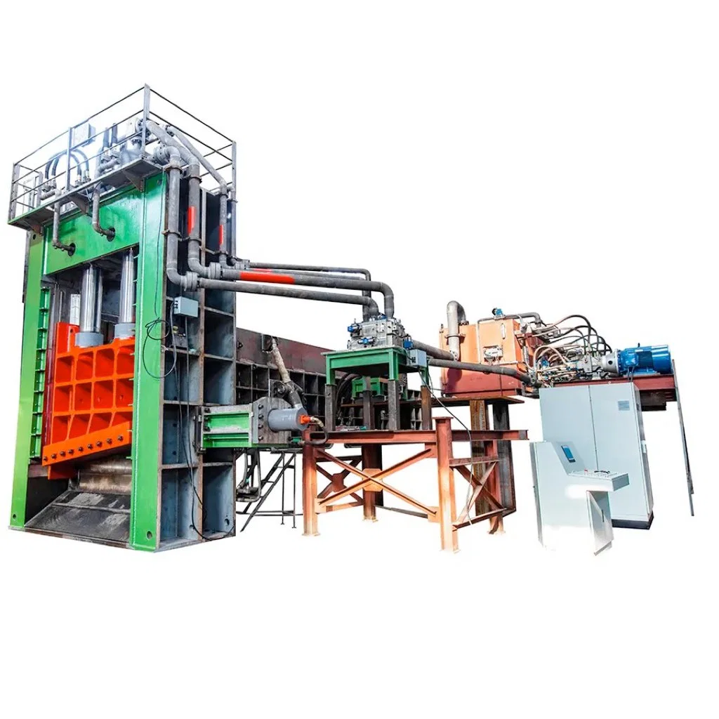 Hydraulic Automatic Gantry Shearing Machine Heavy Waste Car Metal Cutting Machine