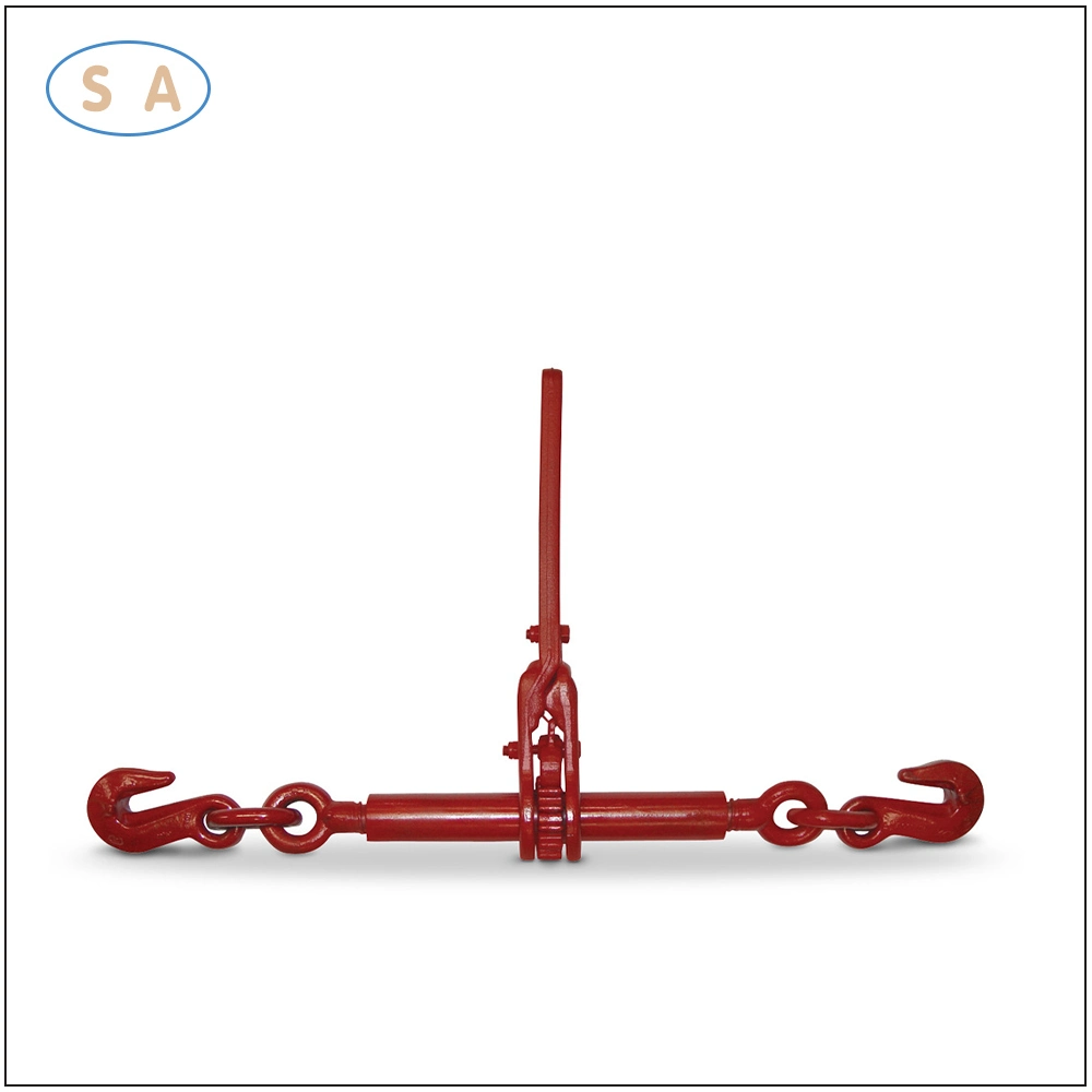 Marine Metal Rigging Forging mano Ratchet cable Puller Tightener con Ganchos