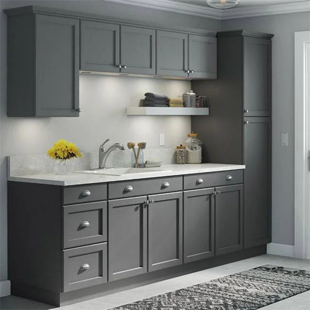 High quality/High cost performance  Price High Gloss Full PVC Kitchen Cabinet