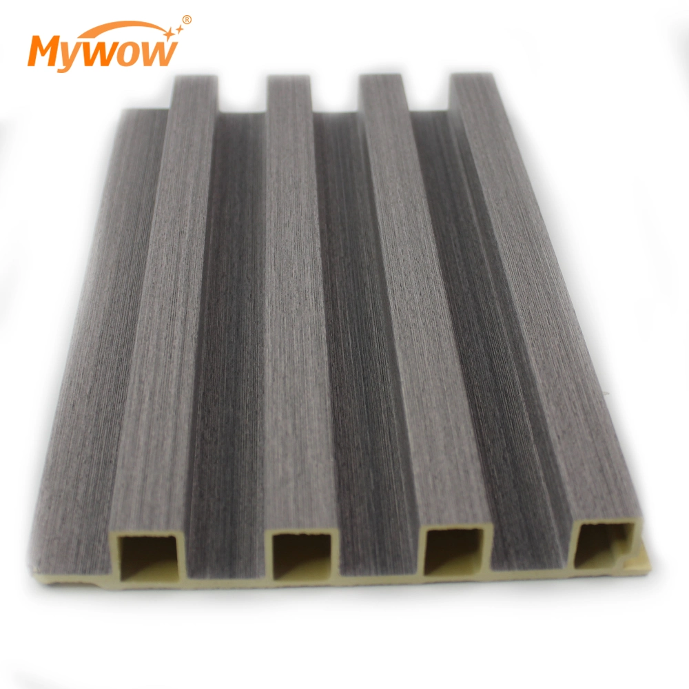 Interior Wooden Plastic Composite Waterproof Fireproof PVC WPC Wall Panel for Home Decor