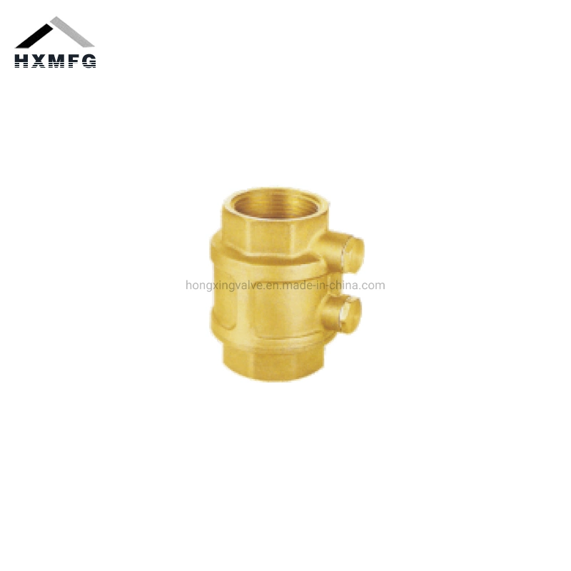 Brass Female Connector Metal Core Bottom Non-Return Valve