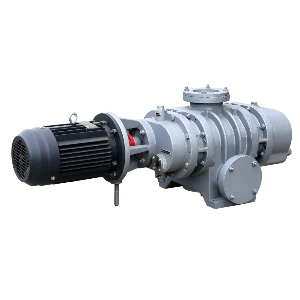 Shanghai Factory Zjp Oil-Free Positive Displacement Booster Roots Vacuum Pump