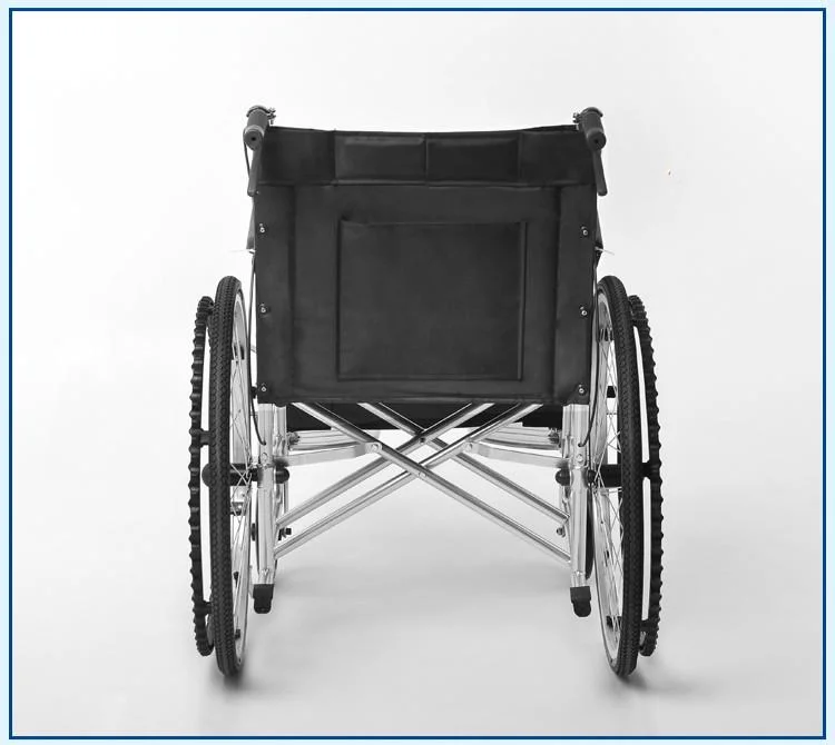 2022 de acero más vendidos de Amazon usa silla de ruedas manual Hospital Silla de ruedas plegable