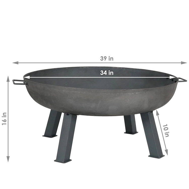 Courtyard Metal Corten Steel Heating Decoration Fire Pit