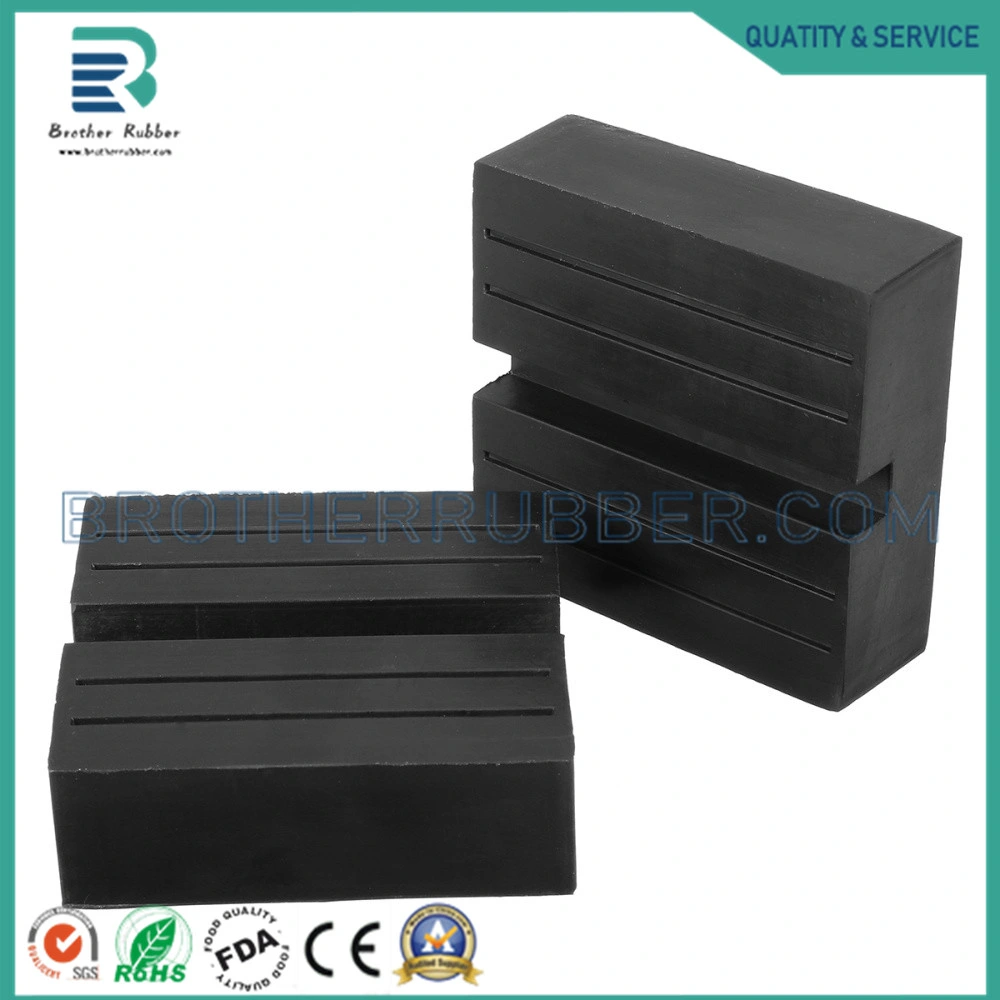 Jack Rubber Block Mechanical Universal Support Rubber Cushioning Pad