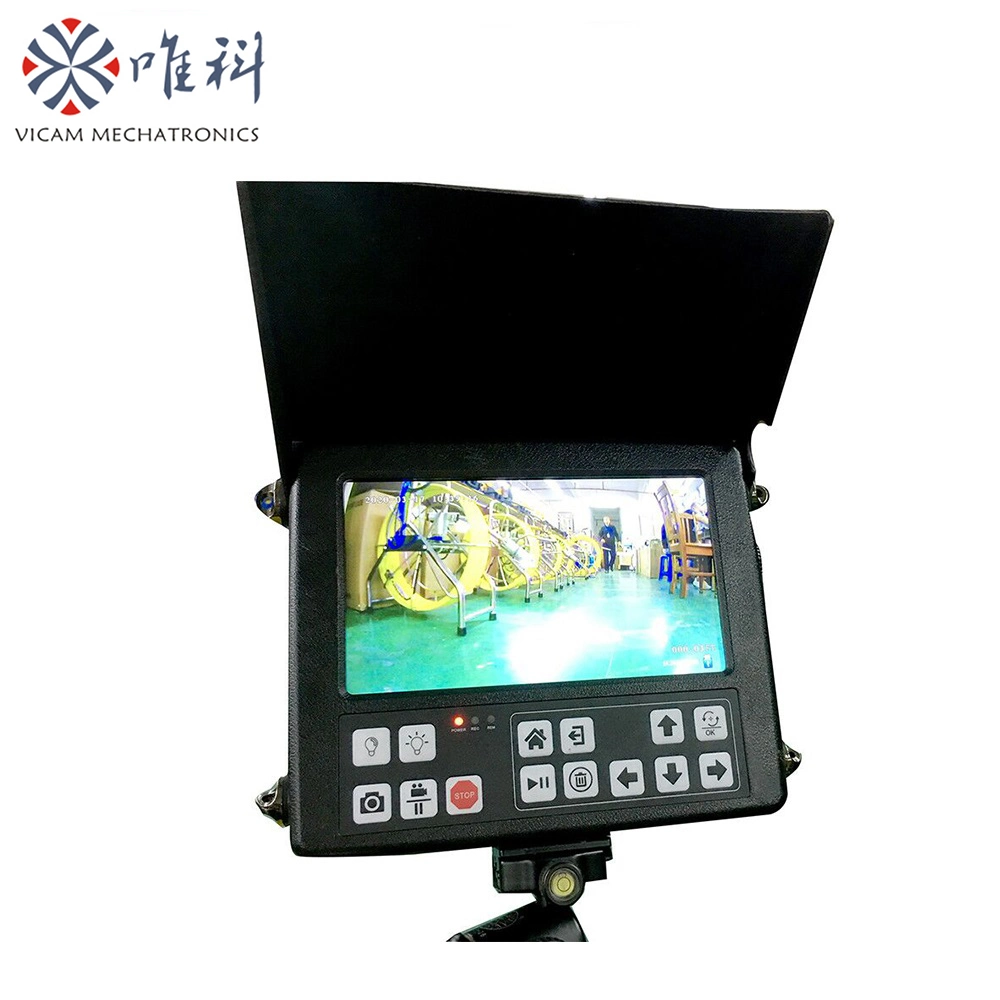 Video Pipeline Inspection Camera 40mm CMOS Camera Head with Transmitter Sewer Inspection Camera V8-3388ahd