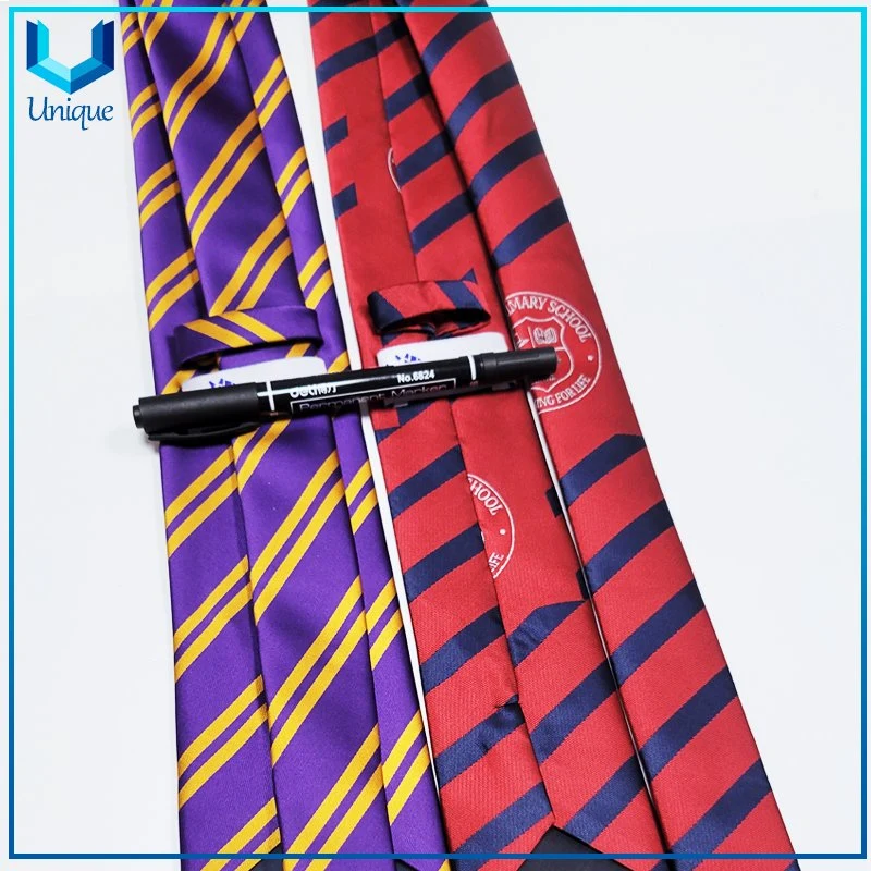 Mayorista/Proveedor personalizado Rendimiento de alta calidad/alto costo Negro/Azul/Rosa/Rojo hombres′ S Tie de seda Jaquejado de jacquard de negocios, logotipo personalizado Escuela Tie