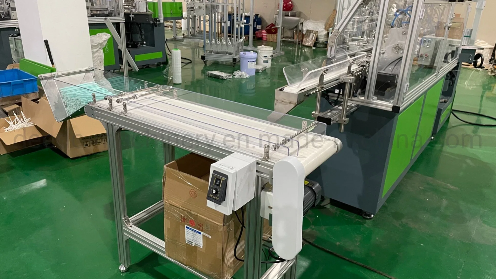 2024 Tobacco Paper Straw Making Machine Line and One Blade