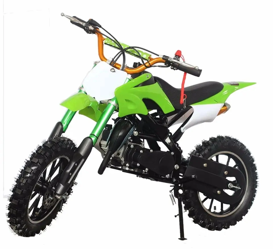 Tire de aleación de inicio y arranque eléctrico de Gas de Mini Dirt Pitbike para niños y adultos