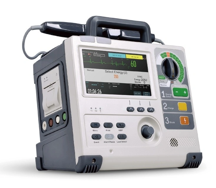 First-Aid Medical Aed External Defibrillator Monitor with Defibrillation and Monitoring