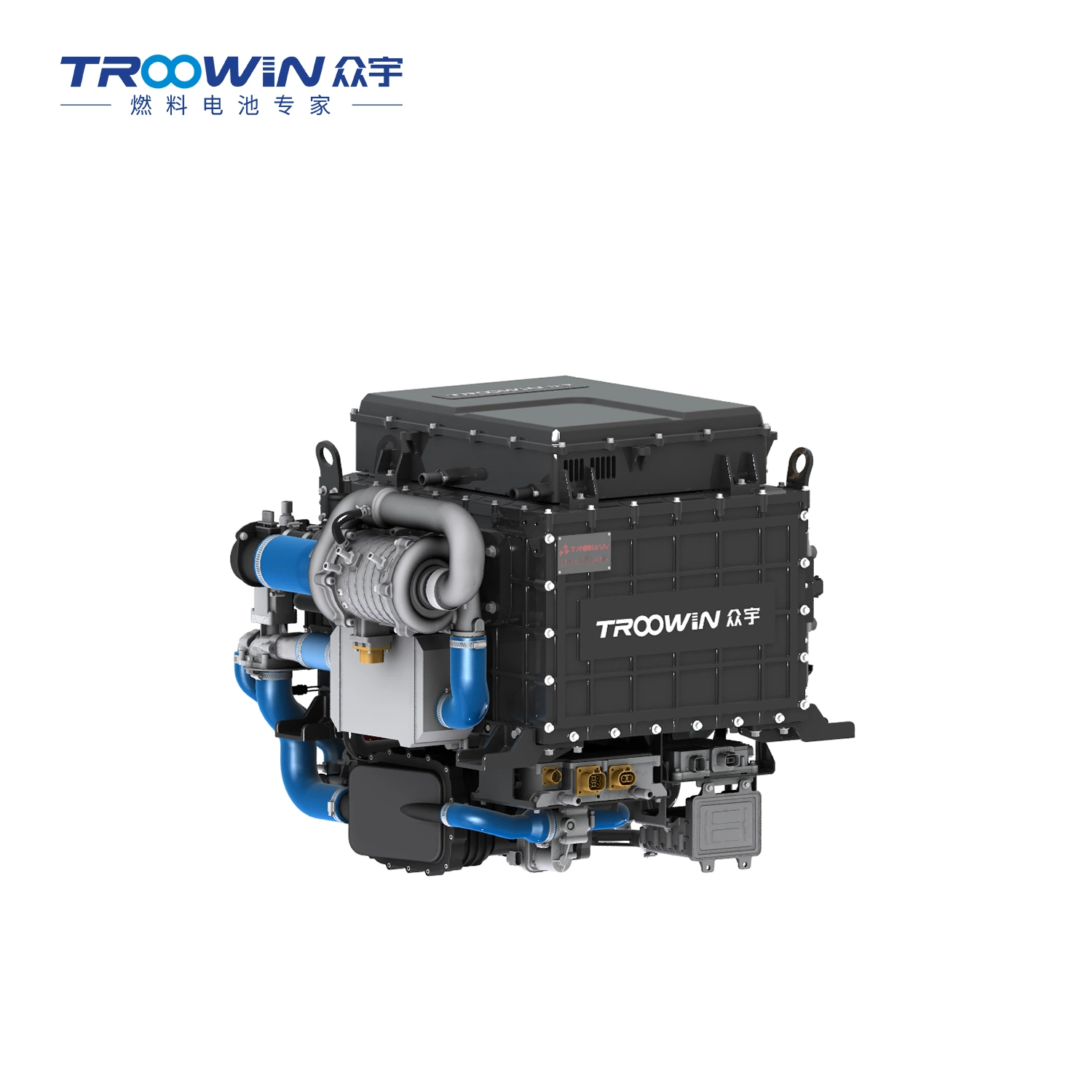 Troowin Vehicle Fuel Cell System of Twlq Series 80-120kw Power Generator Applied to City Buses