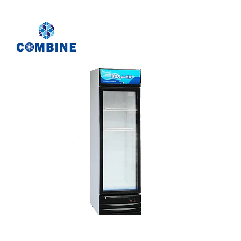 Direct Cooling Freezing Food Beverage Cooler with Single One Door