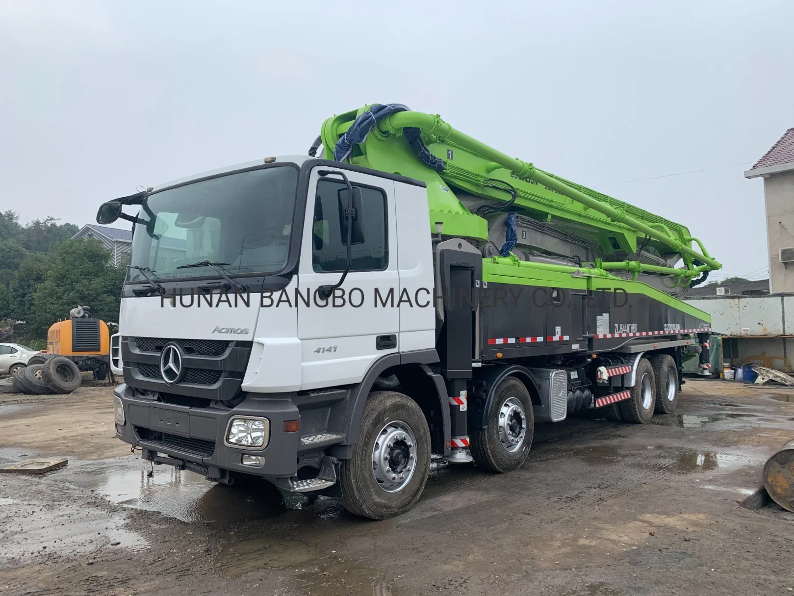 Zoomlion 56m Benz gebraucht Beton-Pumpwagen