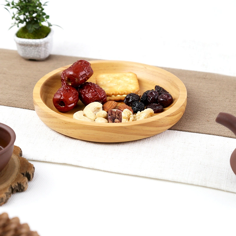 Solid Wood Metal Handle Wine Mug Serving Black Color Wooden Tray