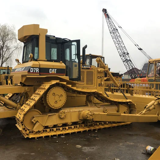 Cat 90% New Condition Bulldozer Earth Moving Equipment D7r for Road Works