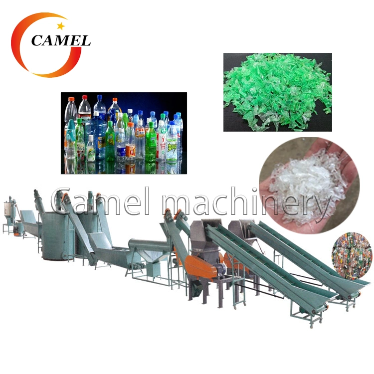 Plastic Pet Bottle/Flake/Film Recycling Hot Washing Drying Production Line Equipment