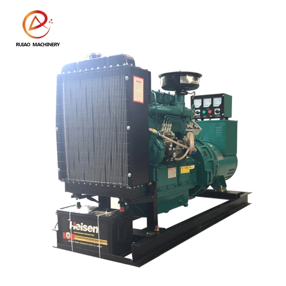 50Hz 60Hz Diesel Generator 3 Phase 1 Phase Ricardo Weifang 50kv 50kVA 40kw Open Electric Power Generat