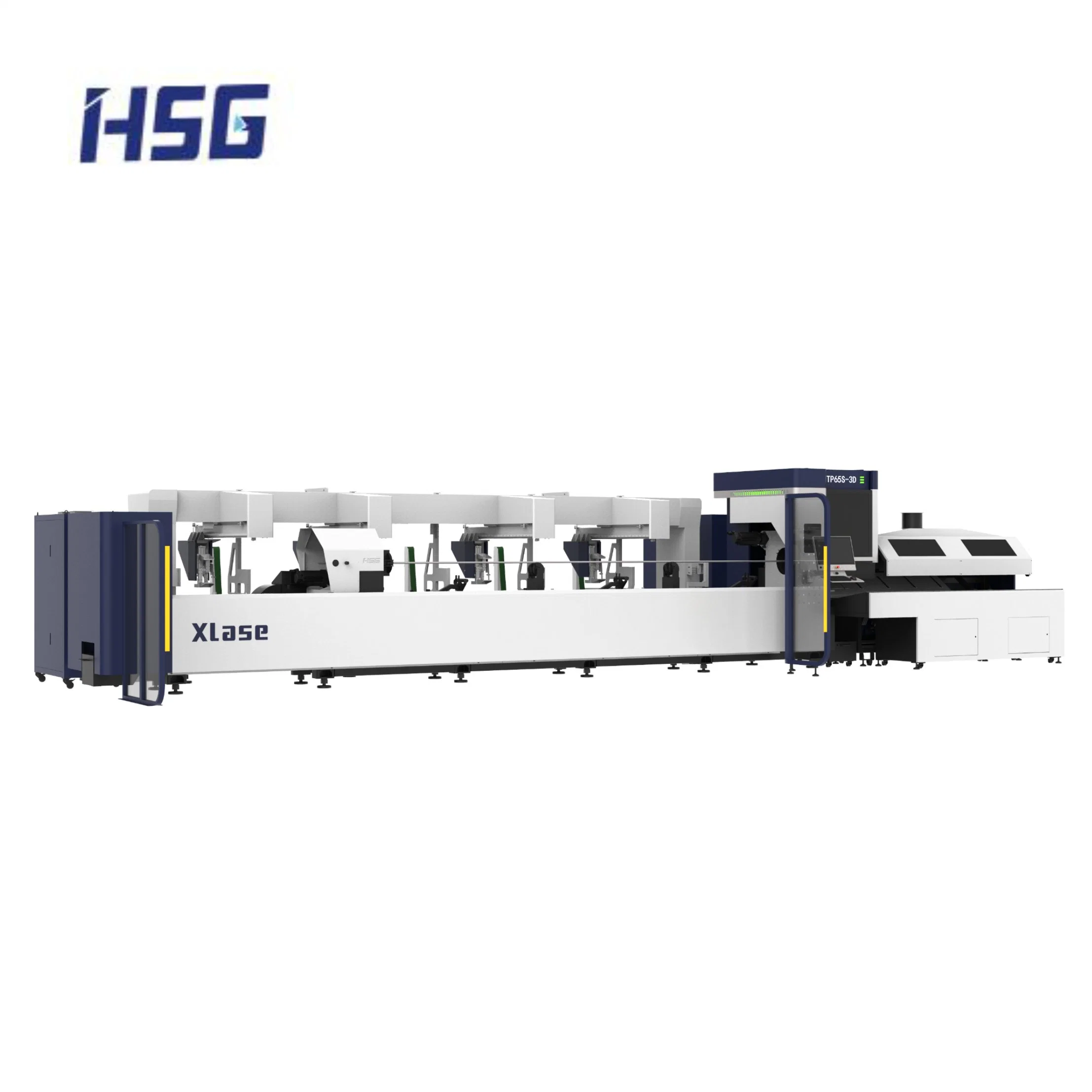 50/75/100 mm Square Pipe Fiber Laser Cutting Machine Stainless Steel Mild Steel Pipe