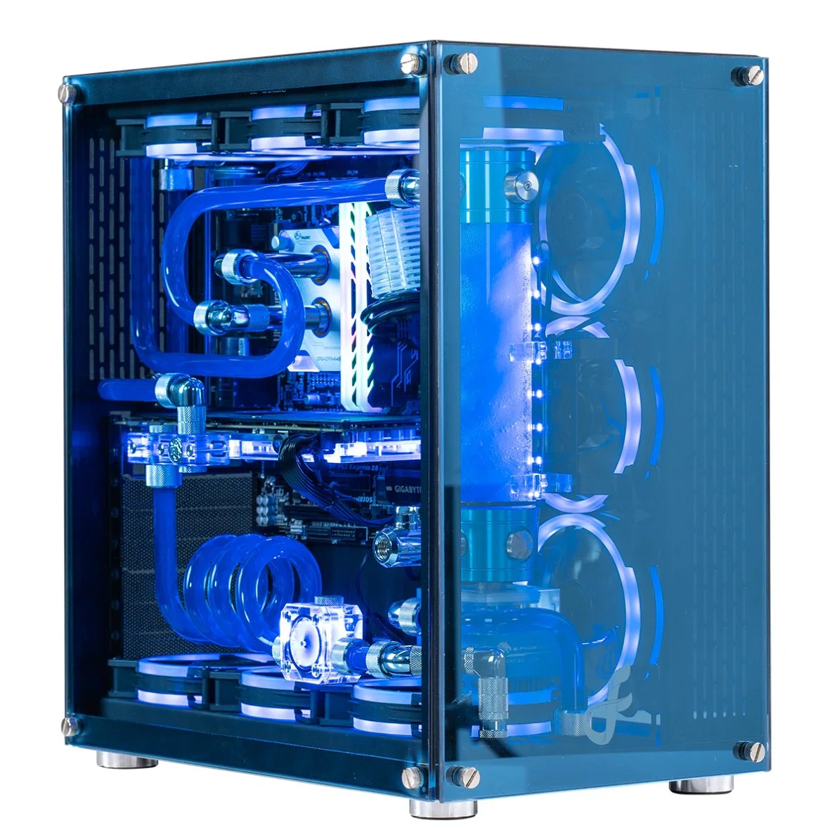 Best Selling PC Case with RGB Fan and Water Cooling