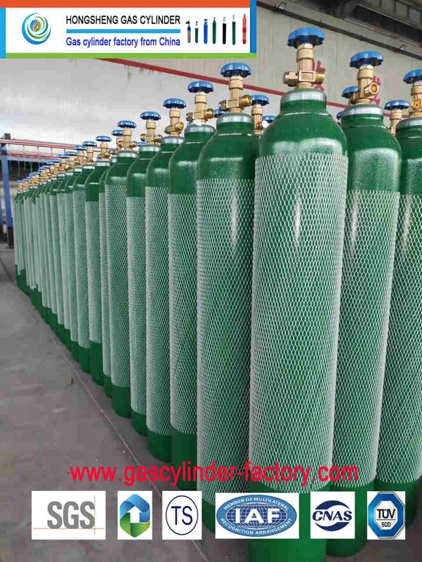 Hot Sale ISO Standard High Pressure Seamless Steel Oxygen Cylinders Argon Cylinders Nitrogen Cylinders