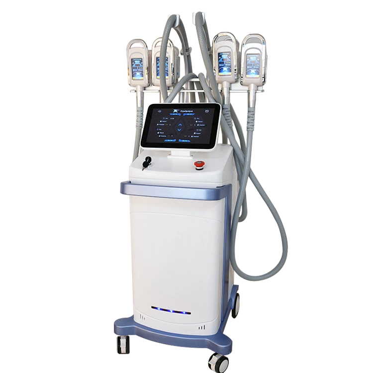 4 pegas de congelação de gordura Cryo Cold lipolysis Machine 360 Grau