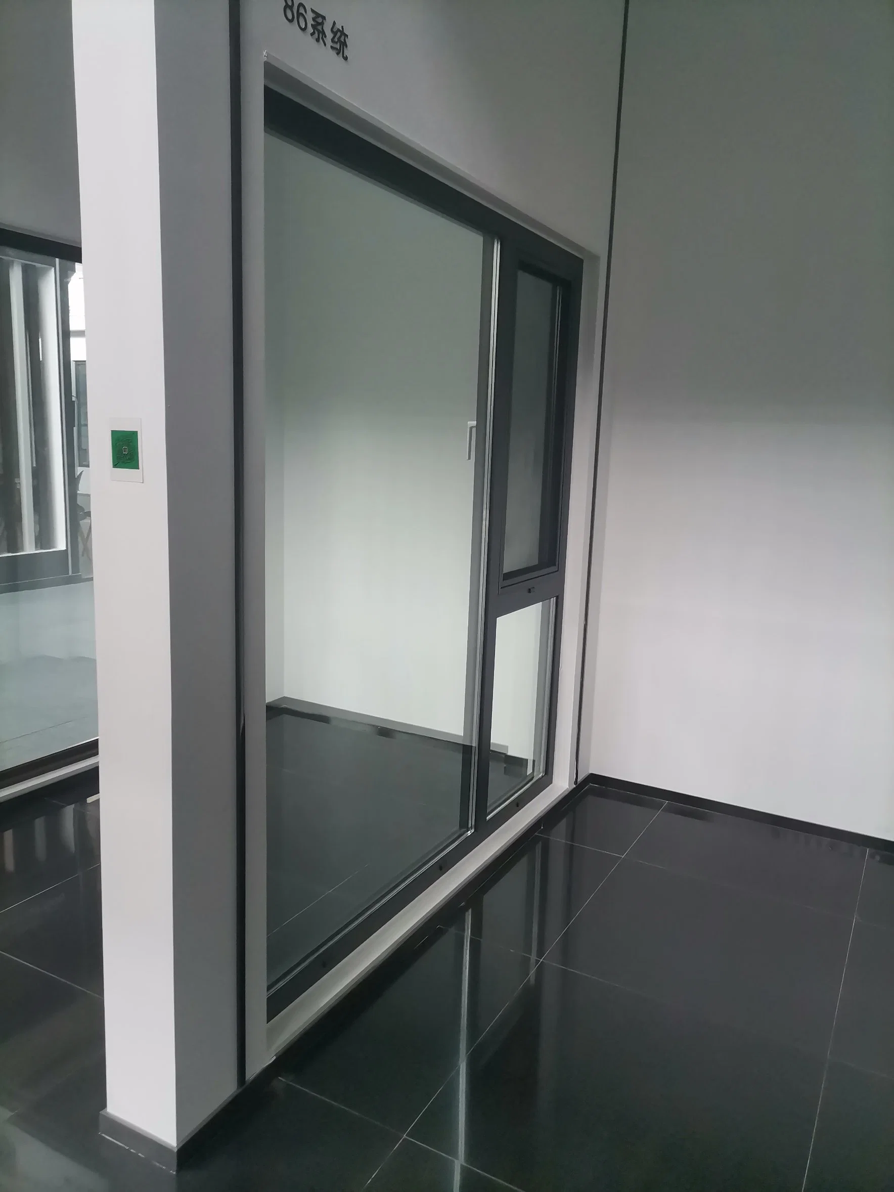 Double Glazed Window Metal Casement Hurricane Impact Aluminum Windows Doors