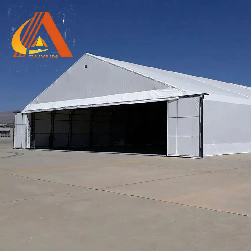 Outdoor Industrial PVC Fabric Storage Tent Multi-Usage Shelter