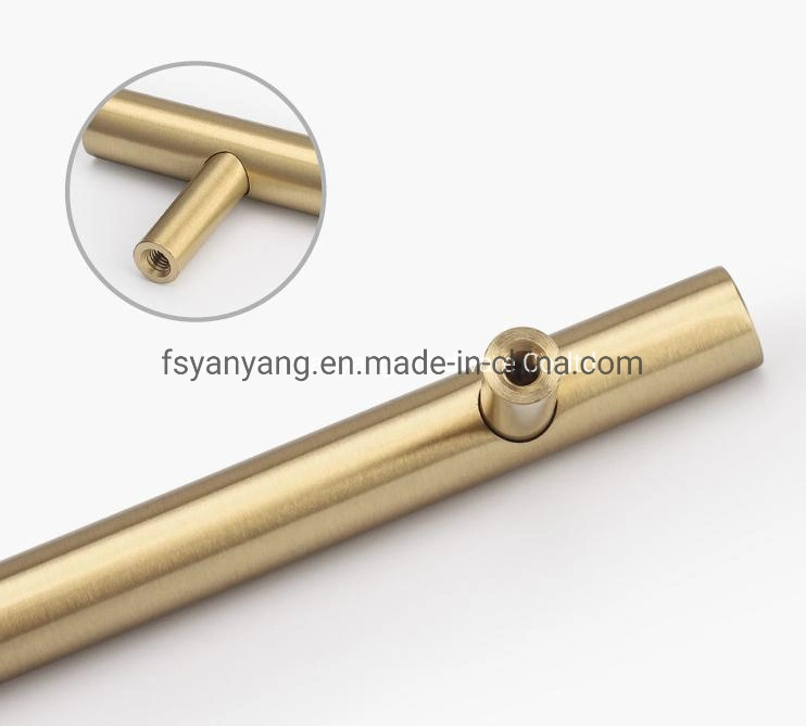 Yanyang fábrica Golden Chrome móvel armário porta botões punho amostra Personalização