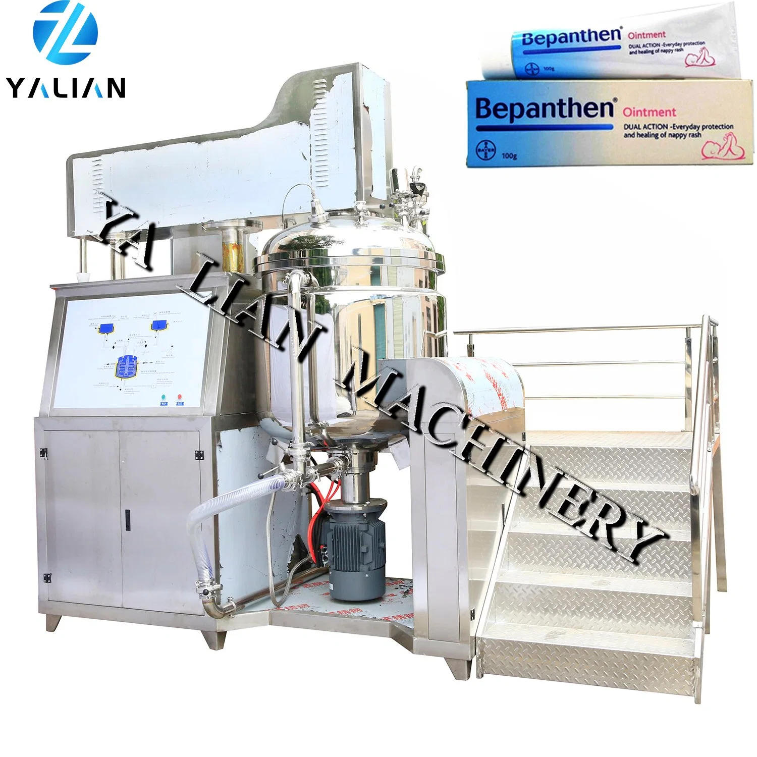 5% off Cream Manufacturing Machine Cosmetic Production Line with Gel Homogenizer Mixer