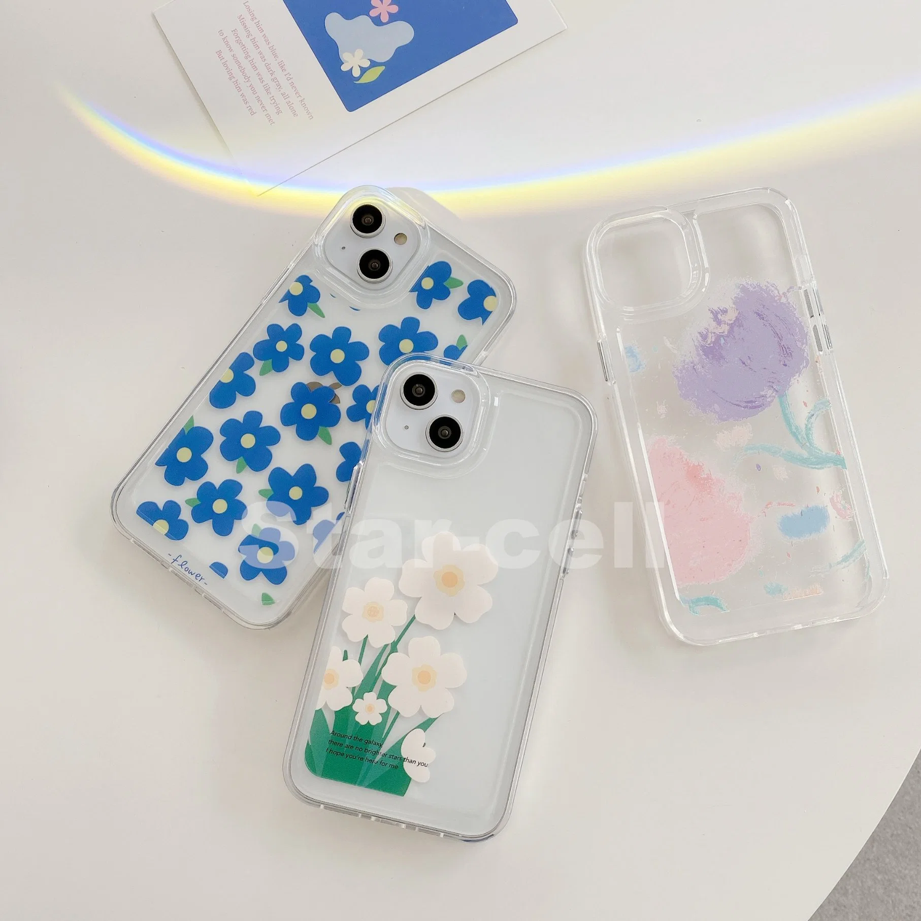 Nuevo Diseño de Rendimiento de alta calidad/alto costo Cute Phone caso de Mayoreo Precio básico Modelo para iPhone funda móvil Accesorios teléfono móvil cubierta