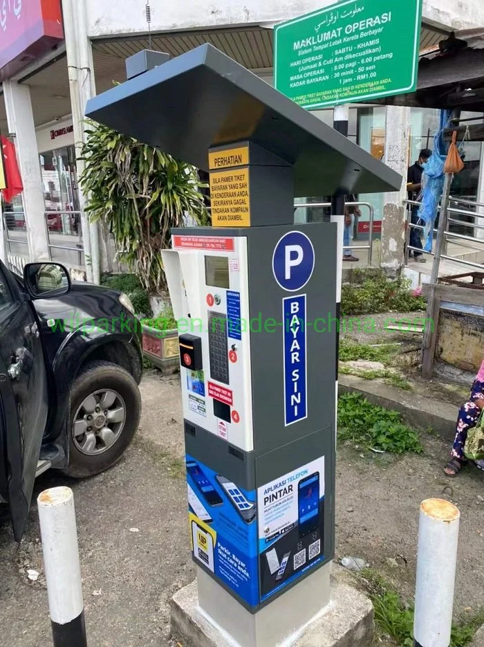 Road Parking Charging Equipment Pay and Display Machines on-Street Parking Meters System