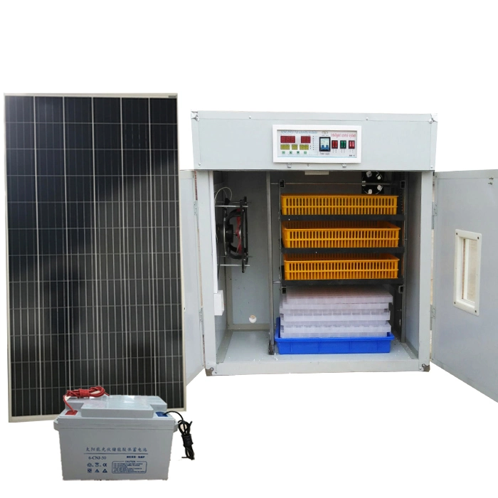 Newest Solar Power Chicken Egg Incubator 200 Eggs in Africa Country